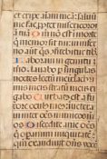 Two sheets from an Antiphonary