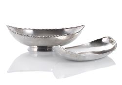 TWO SILVER BOWLS