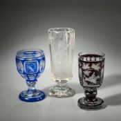 THREE FOOTED GLASSES