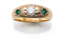 BRILLIANT EMERALD RING