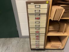 15 Drawer Metal Storage Unit