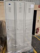 Grey lockers x 6