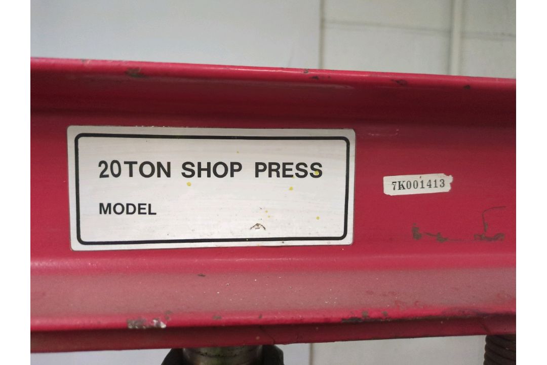 *NO RESERVE* 20 Ton Shop Press - Image 2 of 7