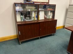 Mahogany Effect Sideboard Unit