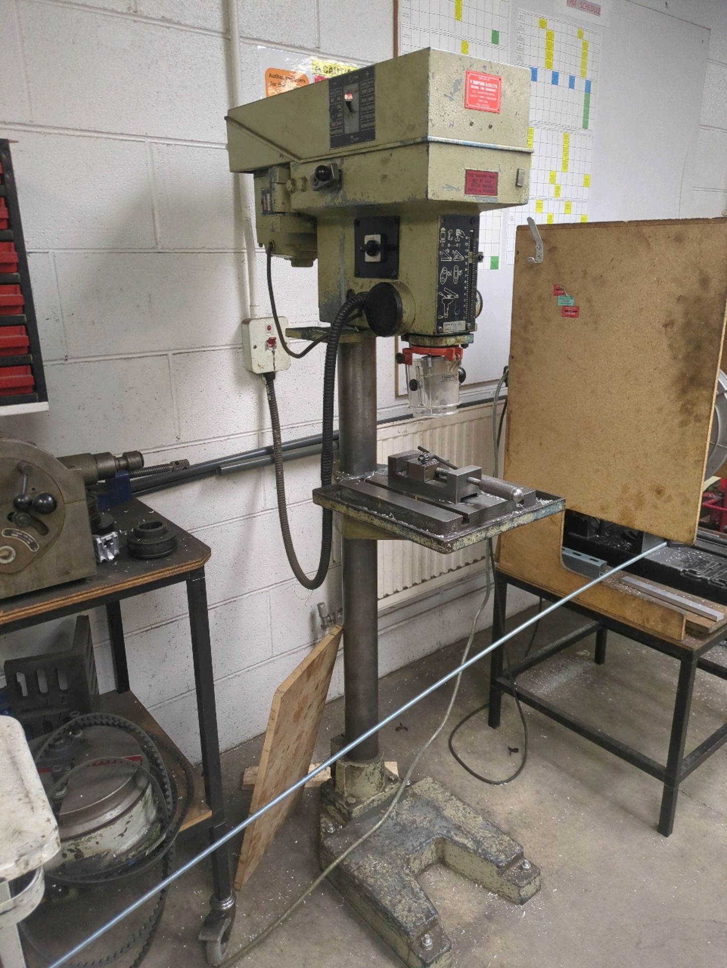 *NO RESERVE* Pillar Drill P.Simpson & Co Ltd - Image 8 of 12