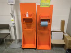 3 x Sanitisation Stations