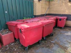 *NO RESERVE* 11 x Large Wheel Bins