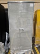 Grey cabinet x 2