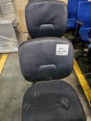 Black Leather Chair x 5