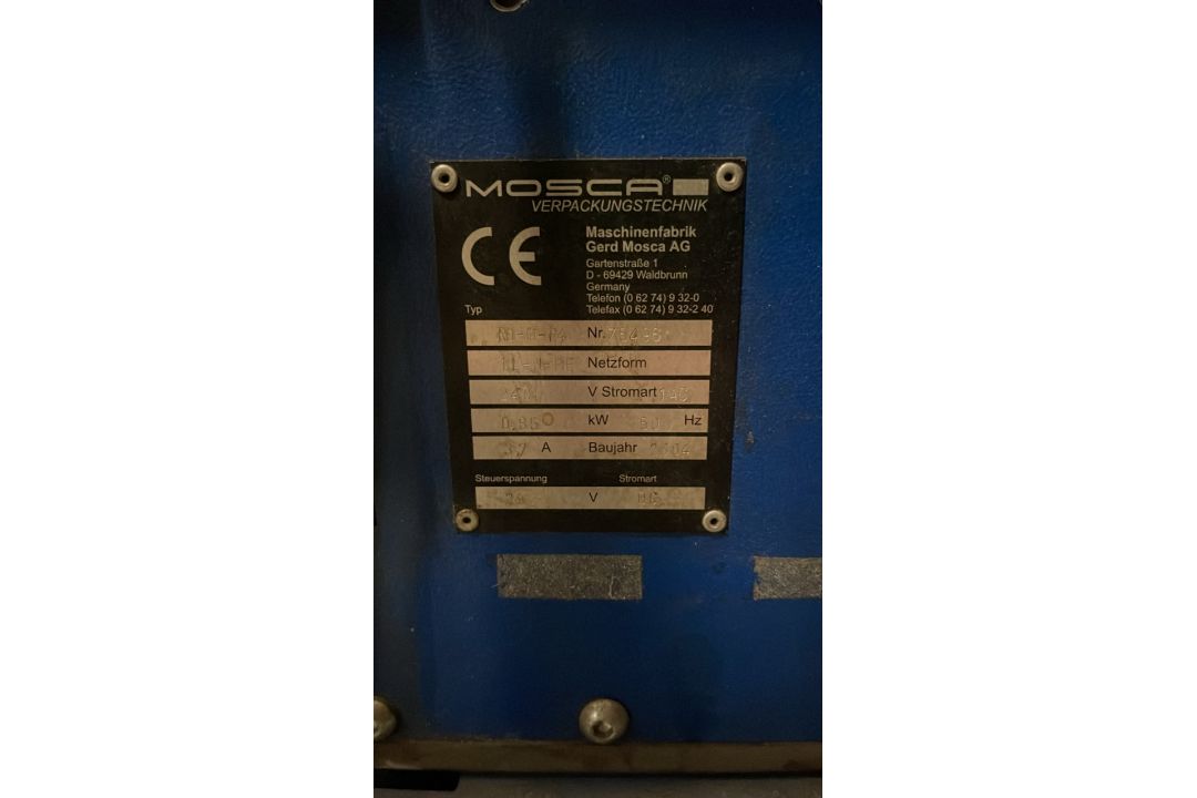 *NO RESERVE* Mosca R0-M-P4 Strapping Machine - Image 4 of 6