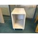 Off White Open Front Cupboard - Image 1 of 5