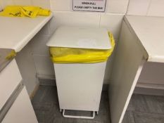white medical bin
