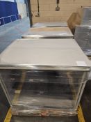 Grey Metal Shelving Cupboards x 5