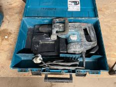 NO RESERVE - MAKITA 110V SDS MAX COMBI DRILL HR4001C