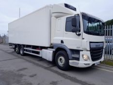 PF16UCM - 2016 DAF CF370 26T Dual Temp Fridge Tail-lift (502,618 km's)