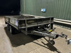 Ifor Williams LM126 Trailer - 12ft x 6.6ft Twin Axle - 2012 Model
