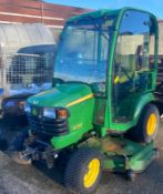 John Deere X748 Ultimate Diesel Ride On Cab Mower, 2011