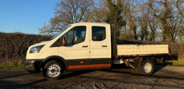 2019 Ford Transit Crew Cab Tipper - Approximately 98,352 Miles