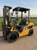 2018 Caterpillar DP30NT 3 Tonne Diesel Forklift Container Spec, 4959 Hours
