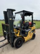 2019 Caterpillar 2.5 GP25NT Tonne Gas Forklift Container Spec Triple Mast