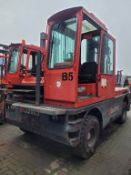 Bulmor Sideloader 5 Tonne Diesel, Year 2015. 1200mm Deck. Three Tier Mast 5.5m Max Height