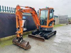 2019, DOOSAN DX27Z EXCAVATOR Approximately 2474 Hours