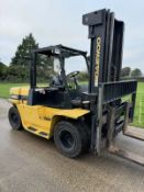 Deawoo 6 Tonne Diesel Forklift With Triple Mast And Side Shift