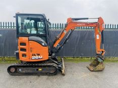 2021 Hitachi ZX26U-6 Excavator - 1598 Hours