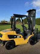 2014 Caterpillar DP35NT 3.5 Tonne Diesel Forklift Triple Mast Lifts 2.75t At 6m
