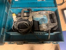 NO RESERVE - MAKITA 110V SDS MAX COMBI DRILL HR4001C