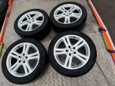 *NO RESERVE* Mercedes Alloy Wheels - 245/45 R17