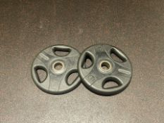 2 x Foreman 10kg Plates