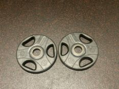 2 x Foreman 5kg Plates