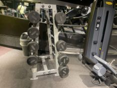 Foreman Barbells & Stand