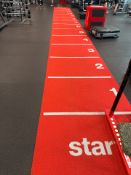 Red 13 Metre Floor Mat