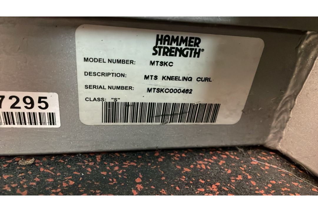 Hammer Strength MTS Kneeling Leg Curl - Image 7 of 7
