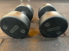 Pair Of Foreman Dumbbell 32kg