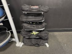 Alpha Strong Sandbag Weights x5 & Rack