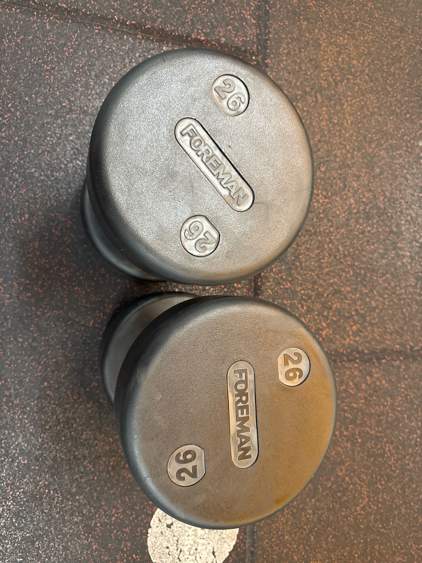 Pair Of Foreman Dumbbell 26kg - Image 3 of 3