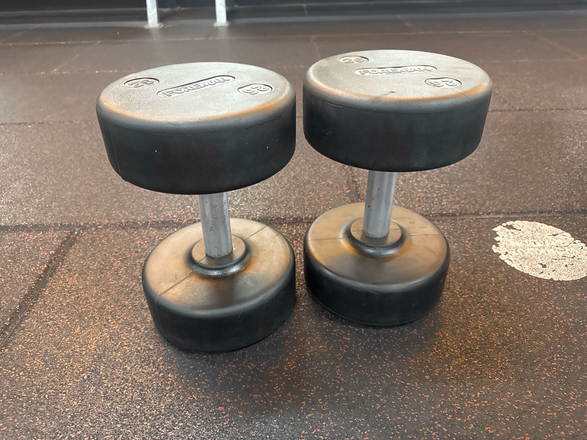 Pair Of Foreman Dumbbell 26kg - Image 2 of 3