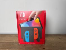 Nintendo Switch Oled - Red and Blue