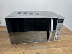 EGL Mirrored Microwave - Silver