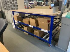 Kanban Table On Wheels