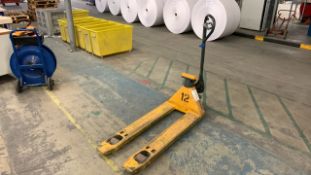 Jungheinrich AMW 22.2-4 Pallet Truck With Weighing Scales SWL 2200KG