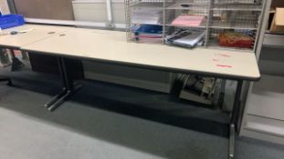 *NO RESERVE* Pair Of Grey Desks