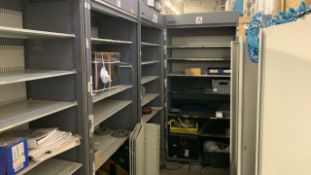 3 x Flexiform Tambour Cabinets