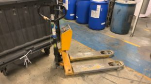 Euroscales 1323 Pallet Truck With Weighing Scales SWL 2300KG