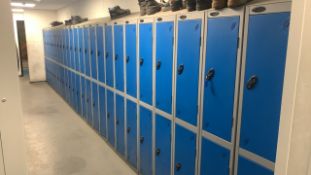 29 x Probe Blue Lockers 2 Individual Large Lockers Per Set