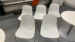 *NO RESERVE* 5 x Grey Chairs