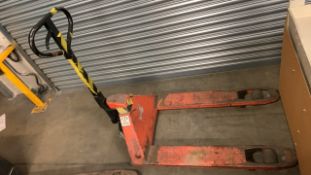 Toyota Wide Pallet Truck Model C73 SWL 2000KG